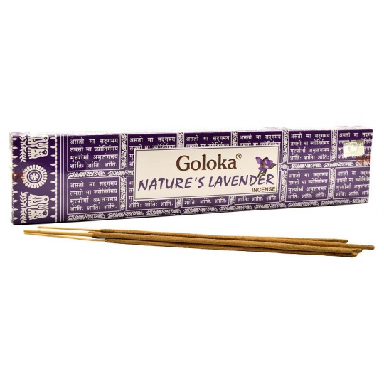 Goloka Nature's Lavender natūralūs smilkalai 15gr