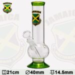 Stiklinė vandens pypkė "Jamaica" 21cm