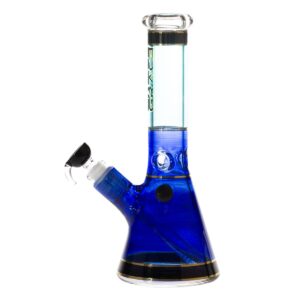 Stiklinė vandens pypkė "Grace Glass Blue Baby Beaker" 25 cm