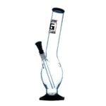 Stiklinė vandens pypkė „Glow Glass Black” 37 cm