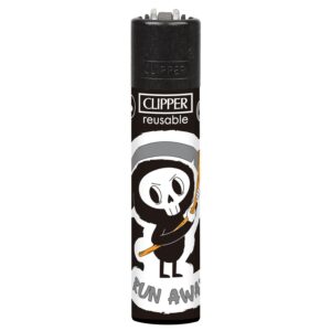 Žiebtuvėlis Clipper Sticker Skull #2