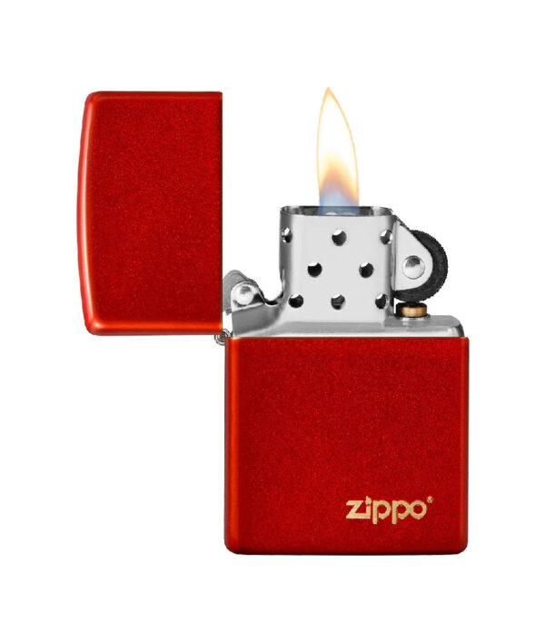 Žiebtuvėlis „Classic Metallic Red Zippo Logo"//