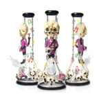 Stiklinė vandens pypkė ,,Thin George" 31cm.