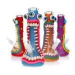 Stiklinė vandens pypkė ,,Little monster beaker" 26 cm