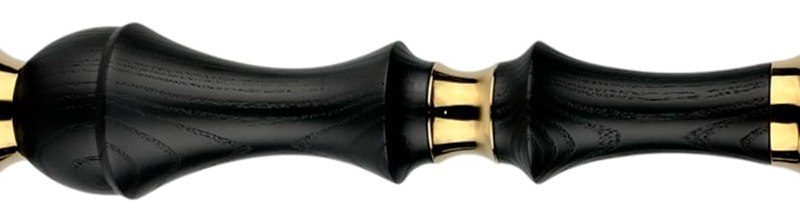 Kaljanas Sunpipe Odin Classic Black 59 cm - stem