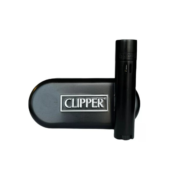 Žiebtuvėlis Clipper Metal Jet Flame Black1