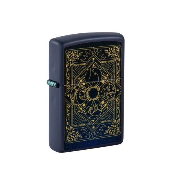 Žiebtuvėlis Zippo Navy Blue Elements Design