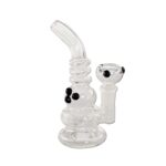 Stiklinė vandens pypkė „BL Mini Bubbler Black" 15 cm