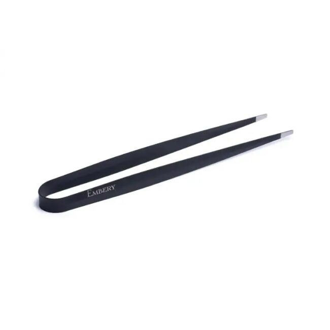 Žnyplės kaljano angliukams Embery Black Steel Long