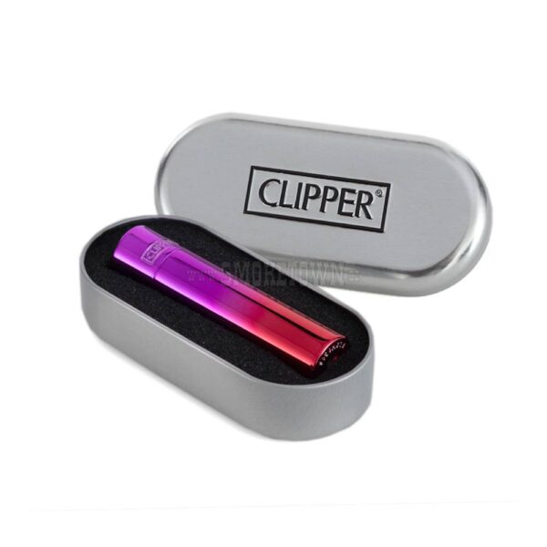 Žiebtuvėlis Clipper Metal Pink Gradient