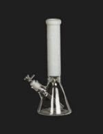 Stiklinė vandens pypkė Amsterdam Beaker Mixed White Skull 37cm