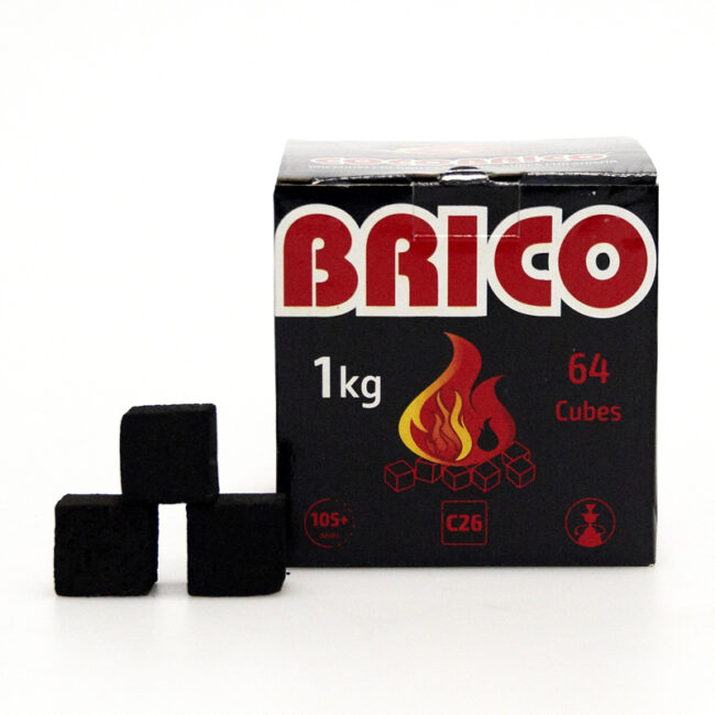 Natūralūs kokoso angliukai Cocobrico 26 mm. 1kg