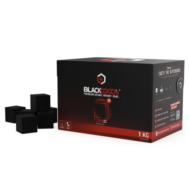 Natūralūs kokoso angliukai Blackcoco’s 22mm 1 kg