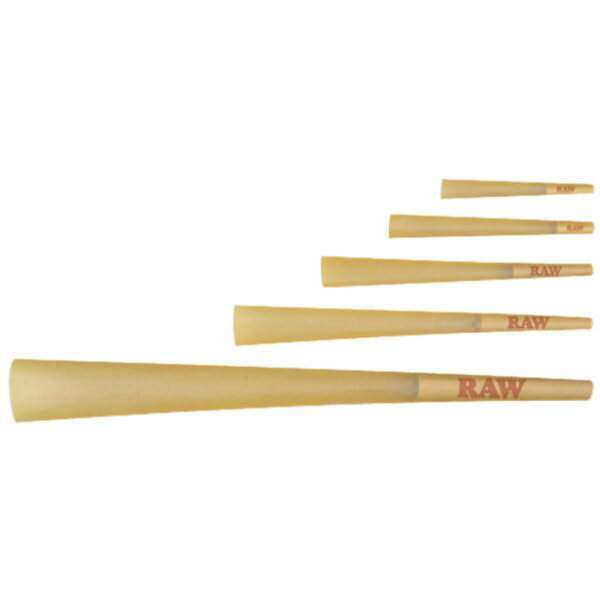 Popierėliai RAW Cone 5 Stage Rawket