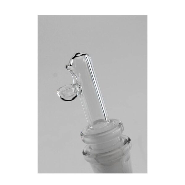 Stiklinė vandens pypkė dėžutėje Black Leaf Bongbastic 36cm