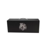Stiklinė vandens pypkė dėžutėje Black Leaf Bongbastic 36cm
