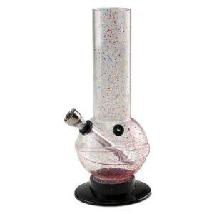 Akrilinė vandens pypkė „Transparent Grey” 19,5cm