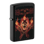 Žiebtuvėlis Zippo Anne Stoke Flaming Skull