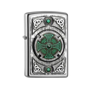 Žiebtuvėlis Zippo Celtic Green Cross