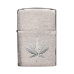 Žiebtuvėlis Zippo Chrome Mari Leaf Design
