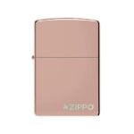 Žiebtuvėlis Zippo Classic Rose Gold Logo
