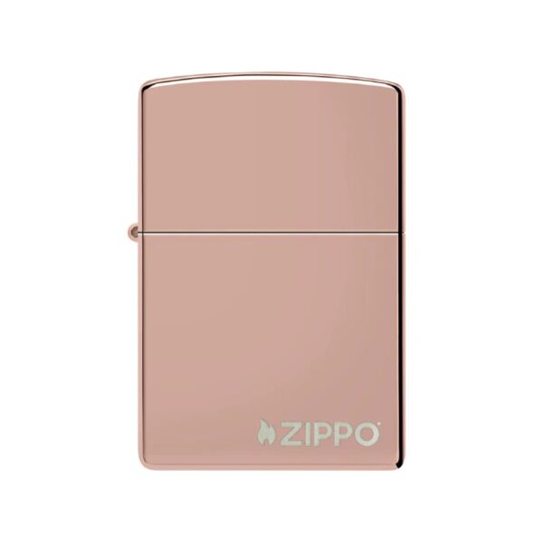 Žiebtuvėlis Zippo Classic Rose Gold Logo