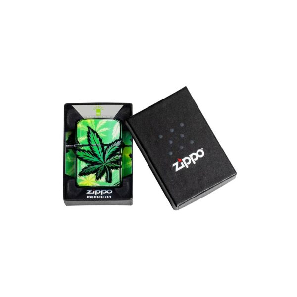 Žiebtuvėlis Zippo Glowing Leaves Design