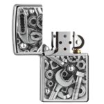 Žiebtuvėlis Zippo Screws and Tools 3D