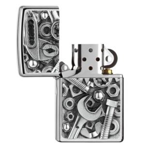 Žiebtuvėlis Zippo Screws and Tools 3D