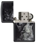 Žiebtuvėlis Zippo Vintage wolf open