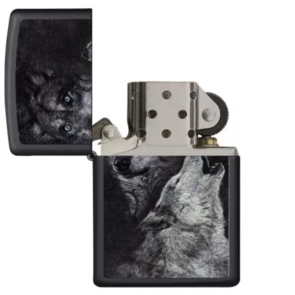Žiebtuvėlis Zippo Vintage wolf open