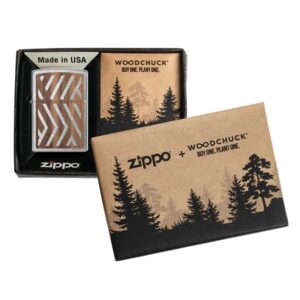 Žiebtuvėlis Zippo x Woodchuck Herringbone Sweep (1)
