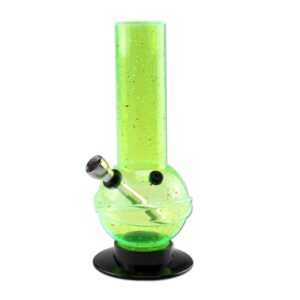 Akrilinė vandens pypkė „Transparent Green” 19,5cm