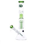 Stiklinė vandens pypkė Grace Glass Green Shotgun 35cm
