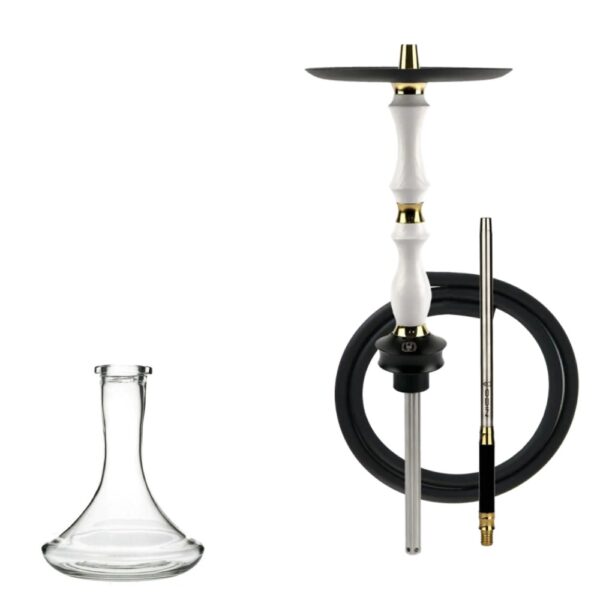 Kaljanas Sunpipe Odin Classic White 59 cm Kaljanas Sunpipe Odin Classic White 59 cm - Bongai.lt