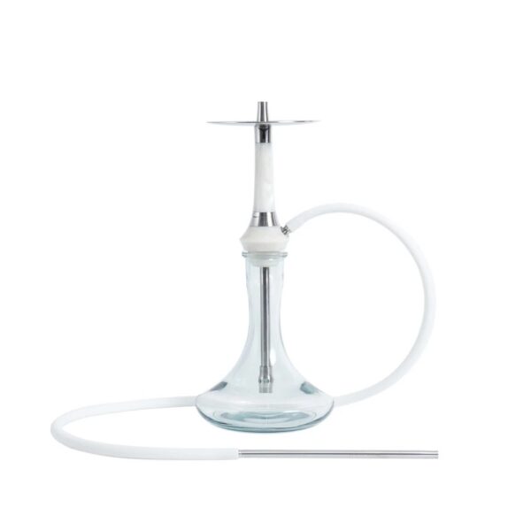 Kaljanas Totem Hookah Monolit Optima Silver Shine - Bongai.lt