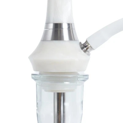 Kaljanas Totem Hookah Monolit Optima Silver Shine - base
