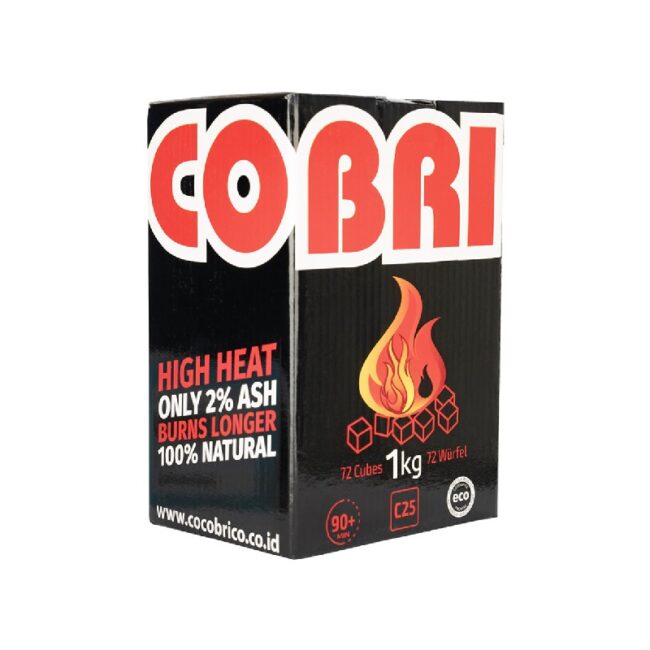 Natūralūs kokoso angliukai Cocobrico 25 mm. 1kg (1)