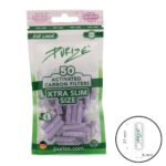 Aktyviosios anglies filtriukai Purize Xtra Slim Lilac 50vnt.