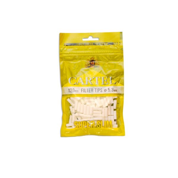 Filtrai Cartel Super Slim 120 vnt.