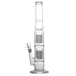 Stiklinė vandens pypkė Clear Crowns 47cm