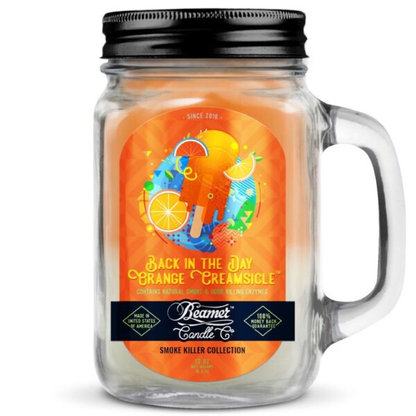Large Beamer Candle Back in The Day Orange Creamsicle 310 ml.