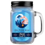 Large Beamer Candle Blue F#kin' Ocean 310 ml.