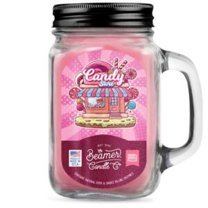 Large Beamer Candle Candy Store 310 ml.