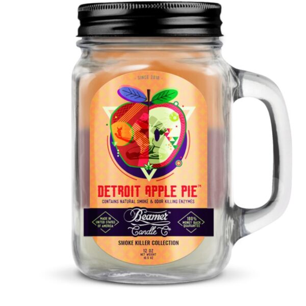 Large Beamer Candle Detroit Apple Pie 310 ml.