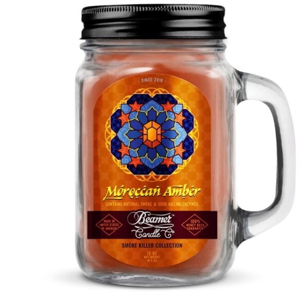 Large Beamer Candle Moroccan Amber 310 ml.