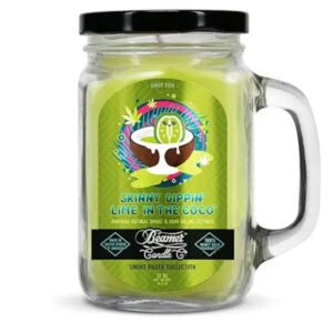 Large Beamer Candle Skinny Dippin' Lime In Coco 310 ml.