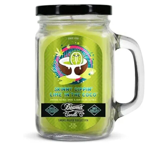 Large Beamer Candle Skinny Dippin' Lime In Coco 310 ml.