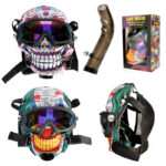 Akrilinė vandens pypkė Dujokaukė Skier