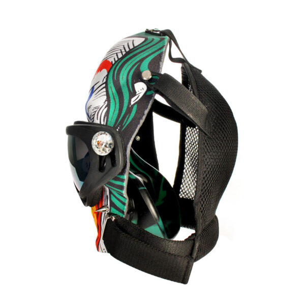 Akrilinė vandens pypkė Dujokaukė Skier